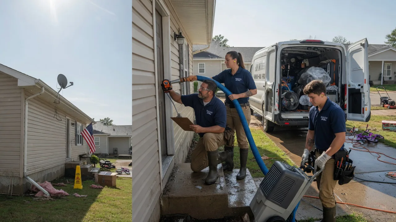 Ceiling Water Damage Restoration in Olympia Fields, IL near me